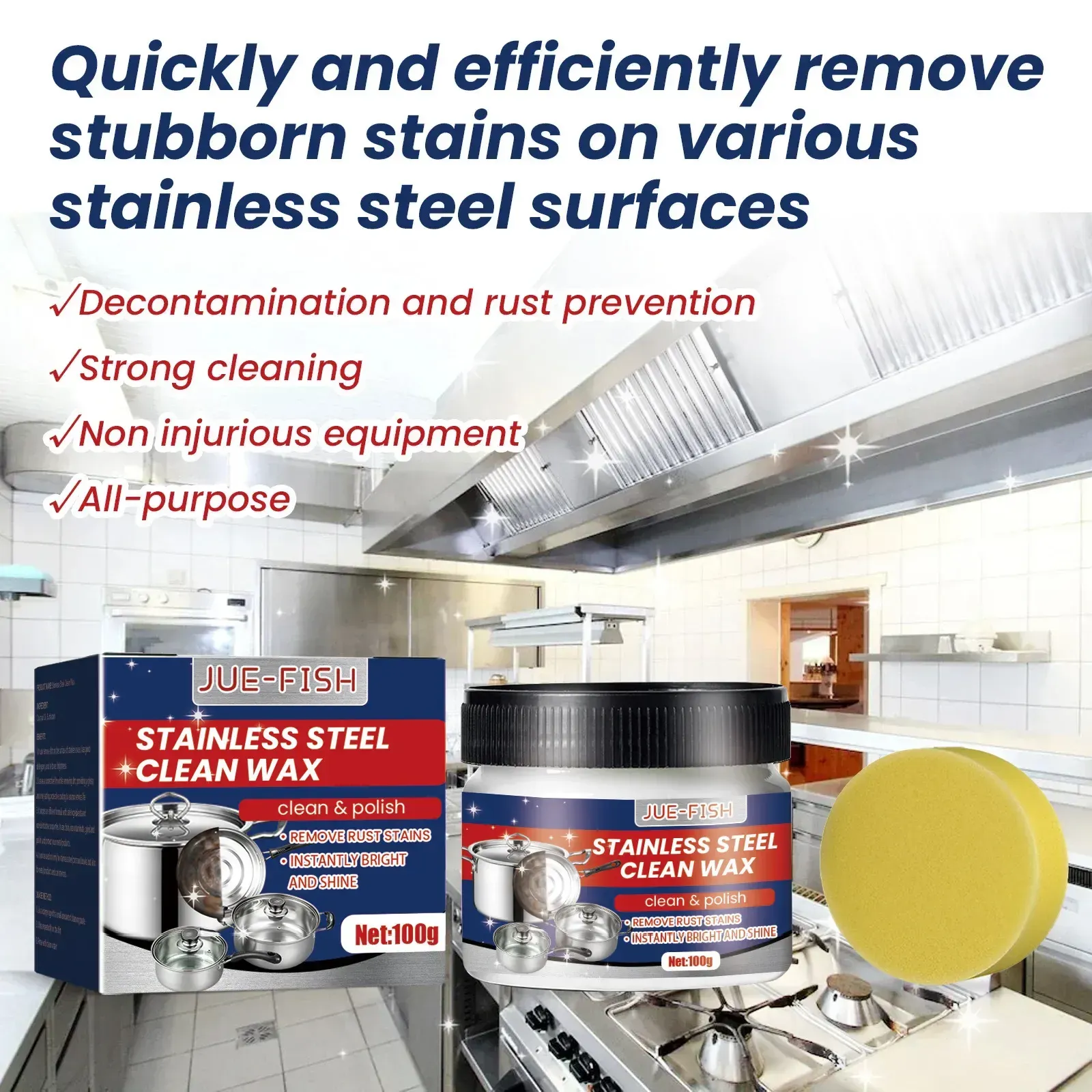 Magical Nano-Technology Stainless Steel Cleaning Paste